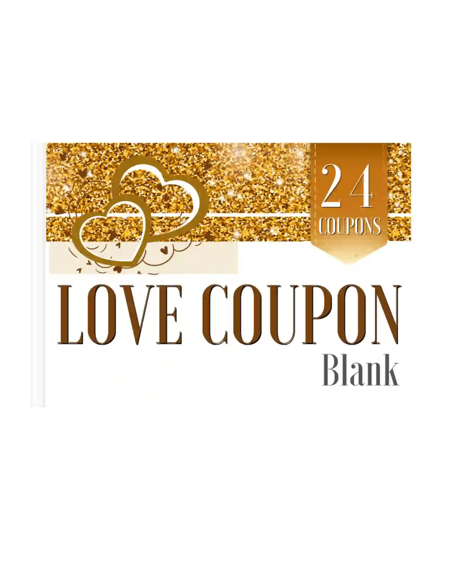 Couples Coupon Gold Logbook