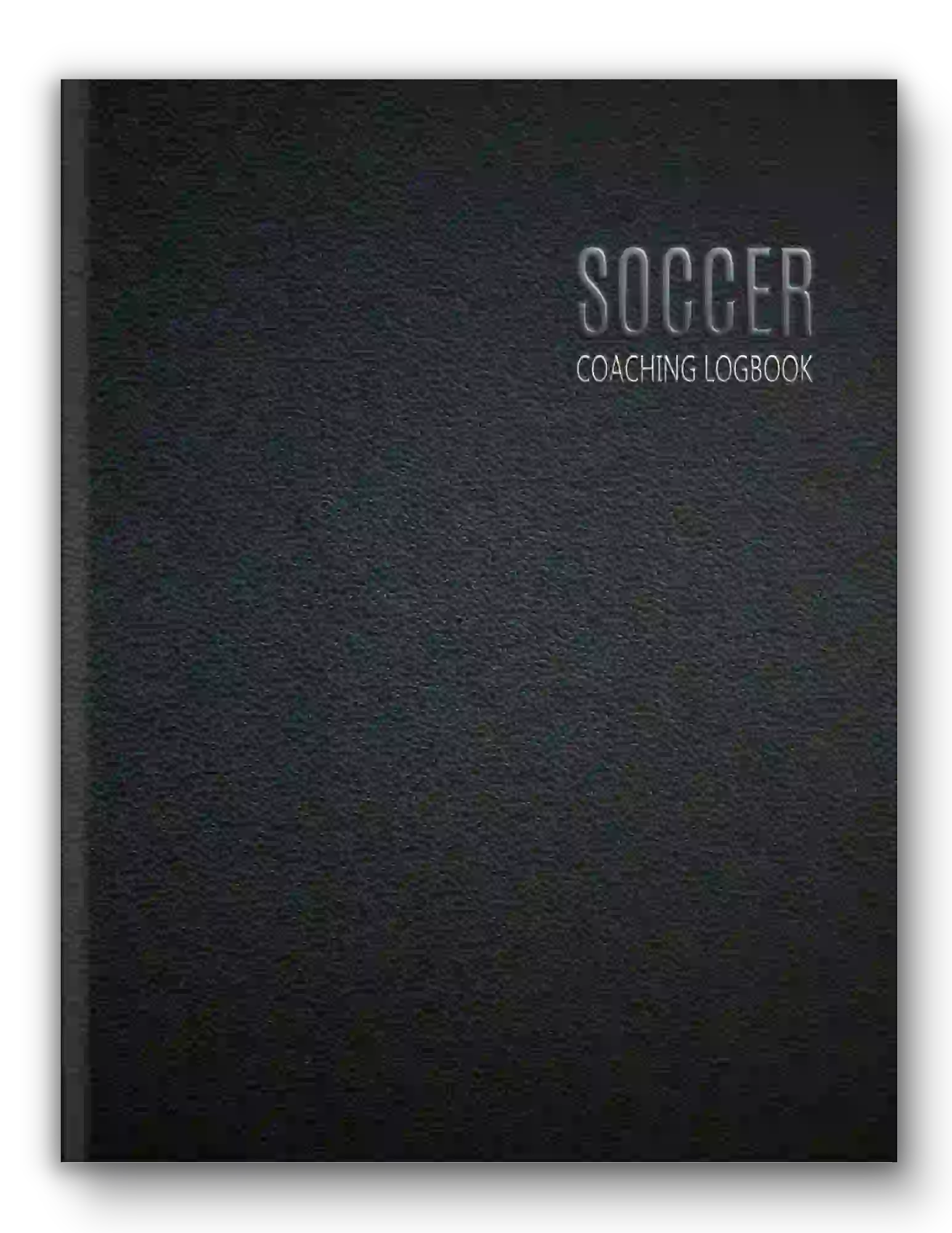 Soccer Coach Logbook Notebook - Vers. 1