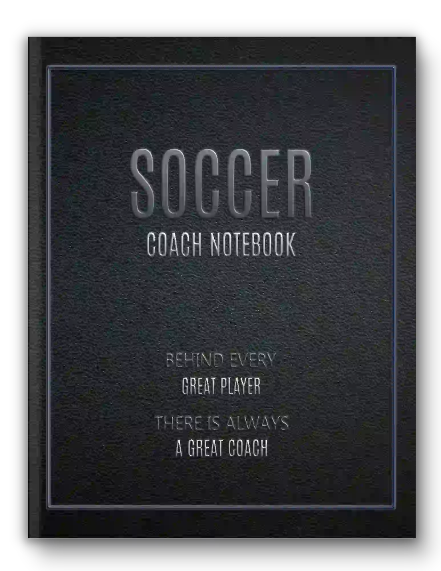 Soccer Coach Logbook Notebook - Vers. 2