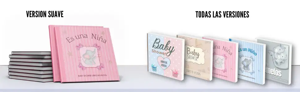 Baby Shower Libro de Visitas Its a Girl Cover