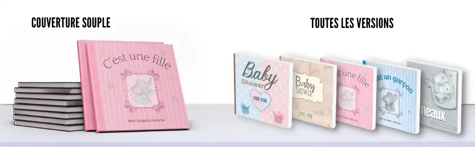 Baby Shower Livre d'or - C est une Fille