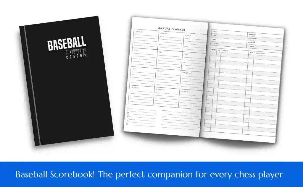 Baseball Playbook Coach Cover