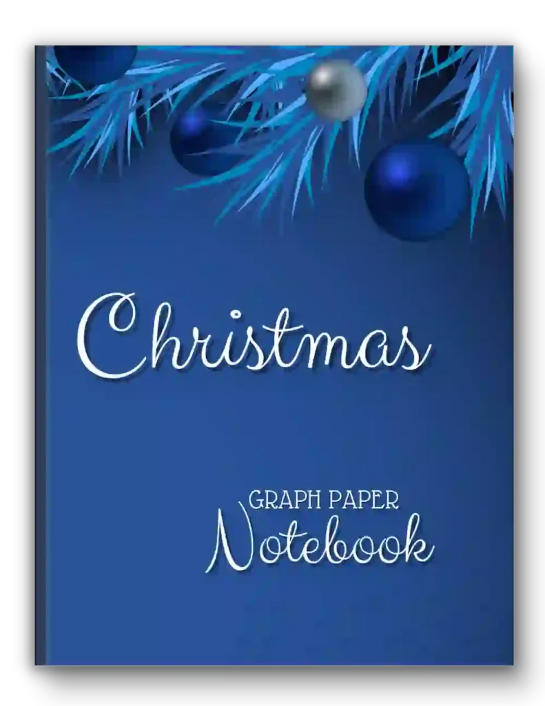 Christmas Graph Paper Notebook