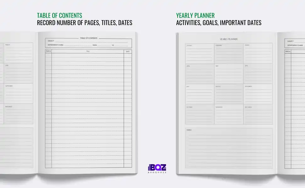 Cornell Notes Notebook - Interior 2