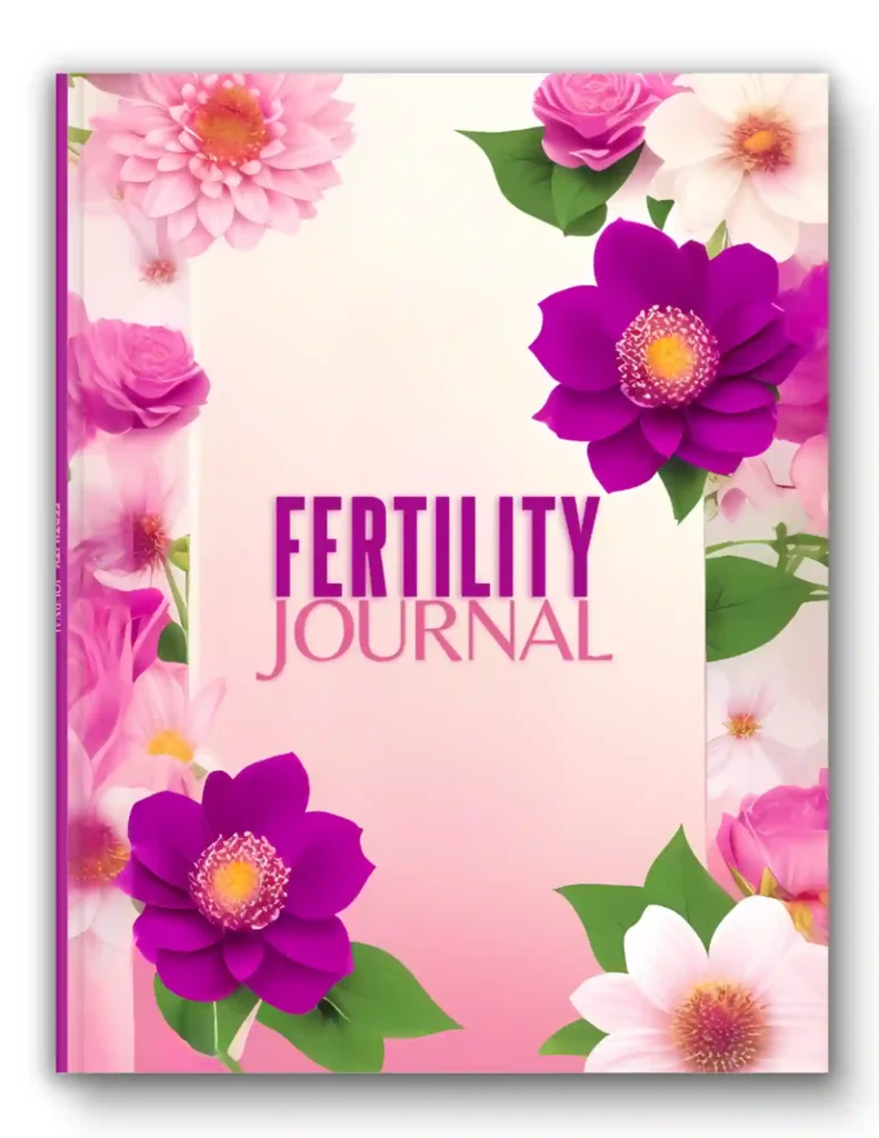 Fertility Journal for Women Menstrual Cycle Tracker