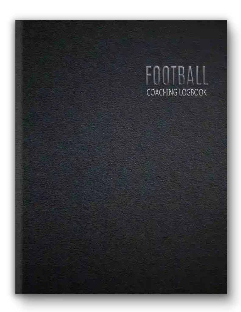 Football Coach Logbook Notebook - Vers. 1