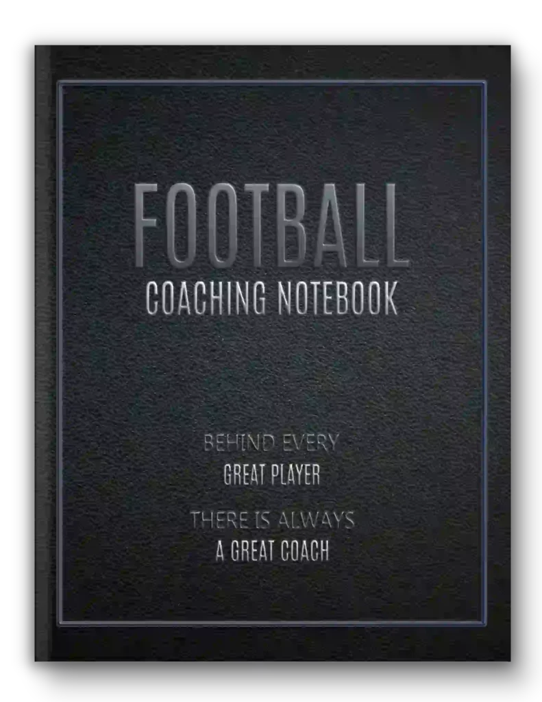 Football Coach Logbook Notebook - Vers. 2