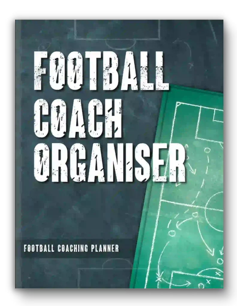 Football Coach Logbook Notebook - Vers. 6