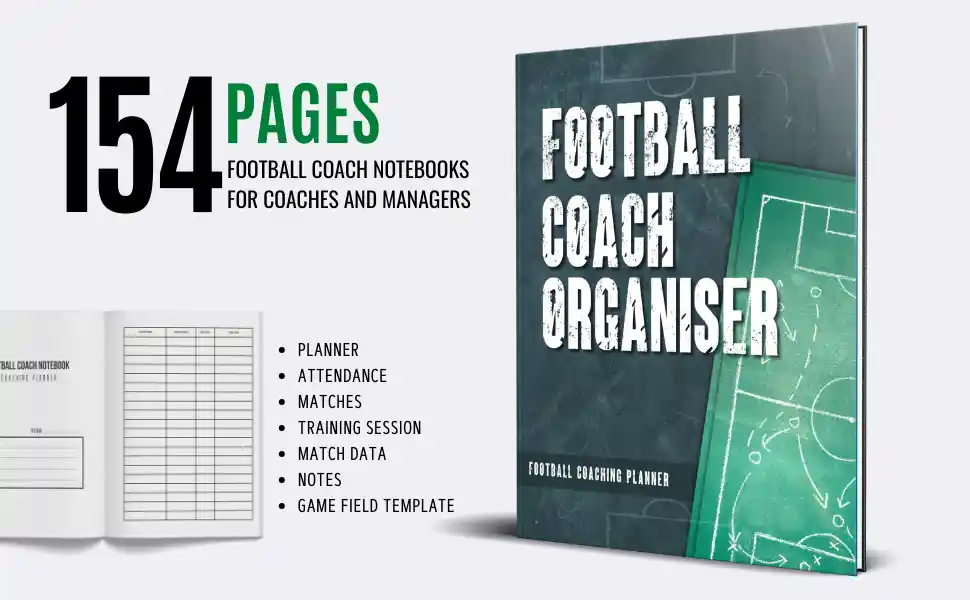 Football Coaching Logbook - Vers. 6 - Cover