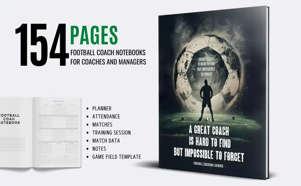 Football Coaching Logbook - Vers. 7 - Cover