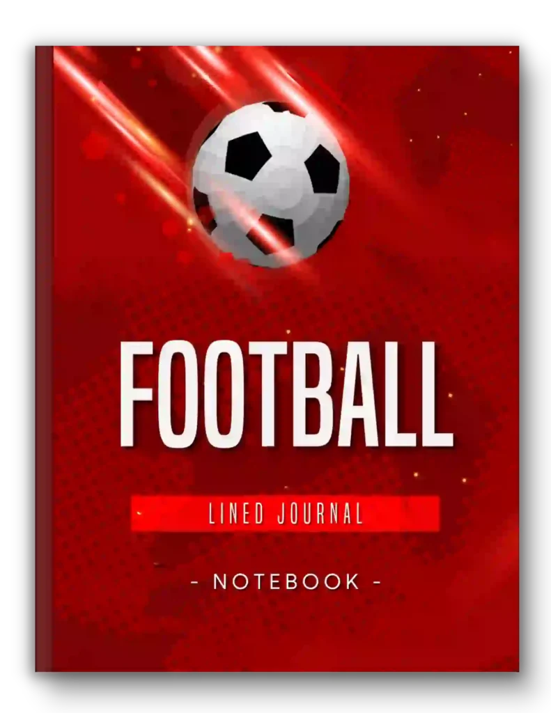 Football Notebook Lined Journal