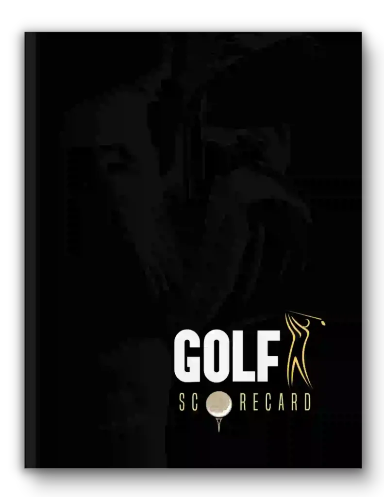 Golf Logbook Scorecard