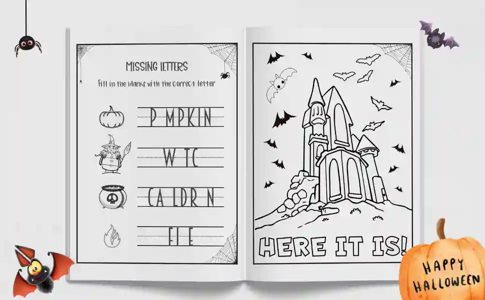 Halloween Activity Books Vers. 2 - Pag 2