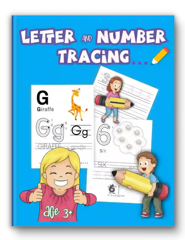 Letter and Number Tracing - Activity Books for kids