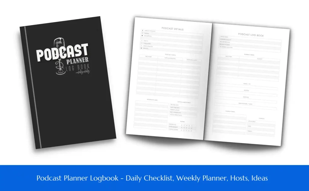 Podcast Planner Logbook - Cover