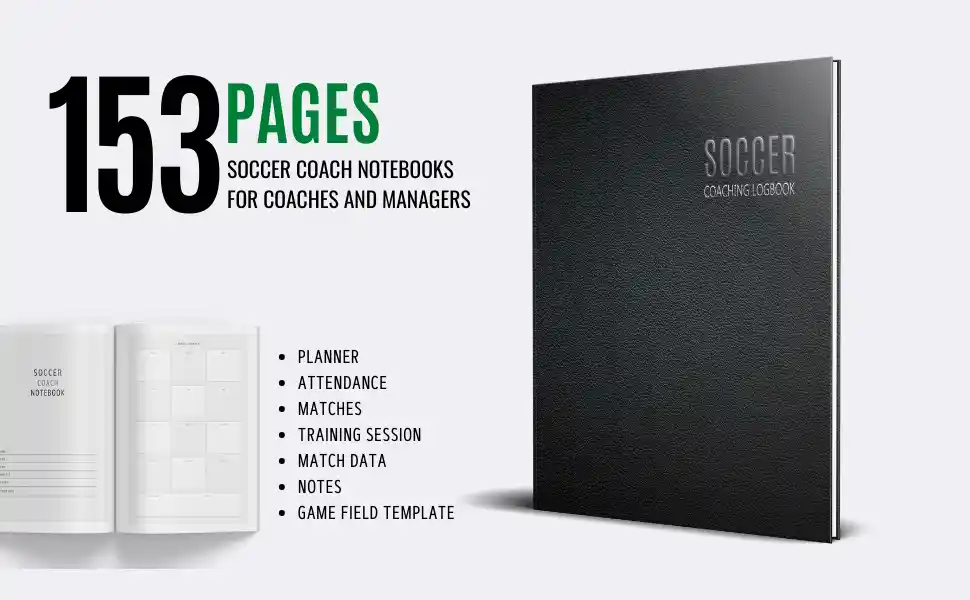 Soccer Coaching Logbook - Vers. 1 - Cover