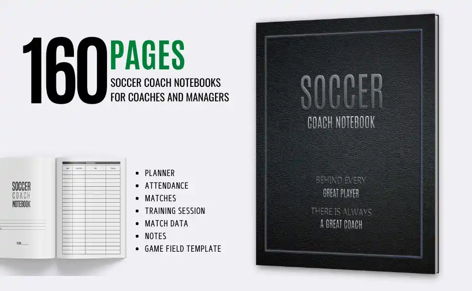 Soccer Coaching Logbook - Vers. 2 - Cover