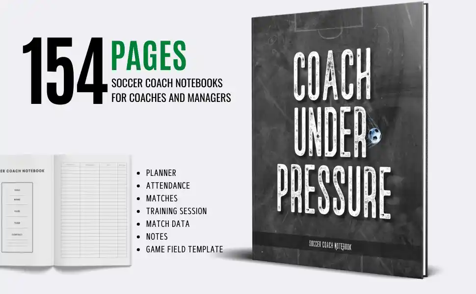 Soccer Coaching Logbook - Vers. 5 - Cover